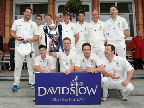 DURANT CRICKET CONGRATULATE THE WINNER OF THE DAVIDSTOW VILLAGE CUP 2016