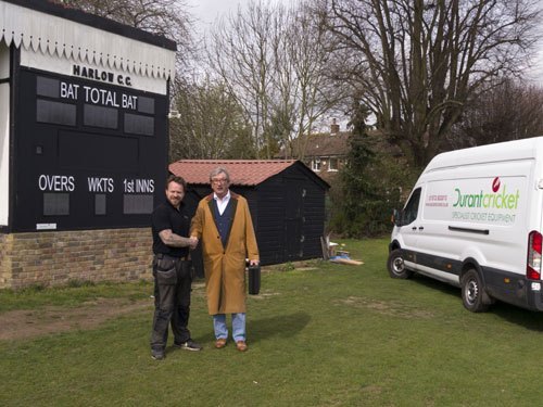 Harlow CC update historic ground with new electronic scoreboard from Durant Cricket