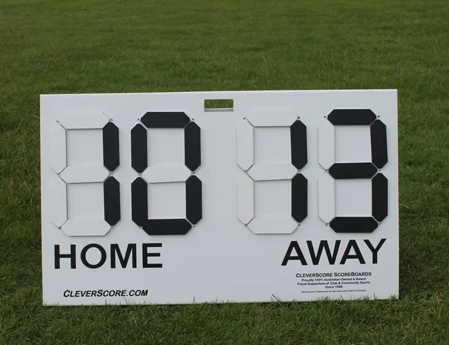 CleverScore Standup Double Sided Manual Scoreboard CleverScore Standup Double Sided Manual Scoreboard