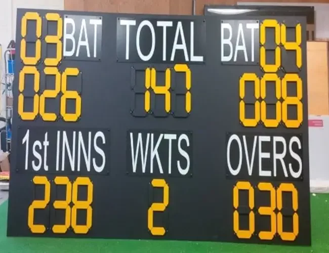 Custom Manual Scoreboard Custom Manual Scoreboard