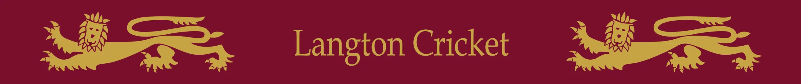 Langton Cricket Standard Design Langton Cricket Standard Design
